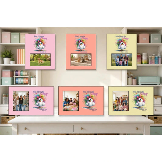 Croppin' in the Coop picture frame color choices
