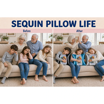 CITC26-Sequin Pillow