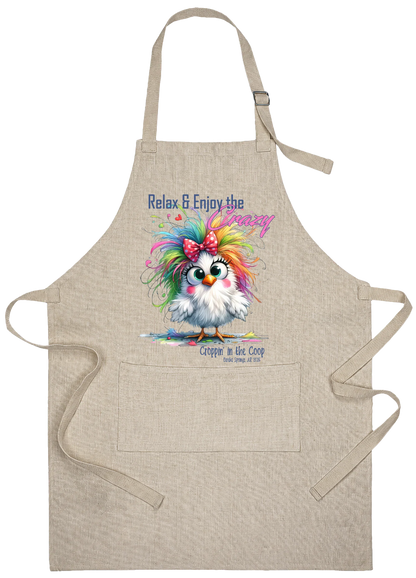 Croppin' in the Coop apron