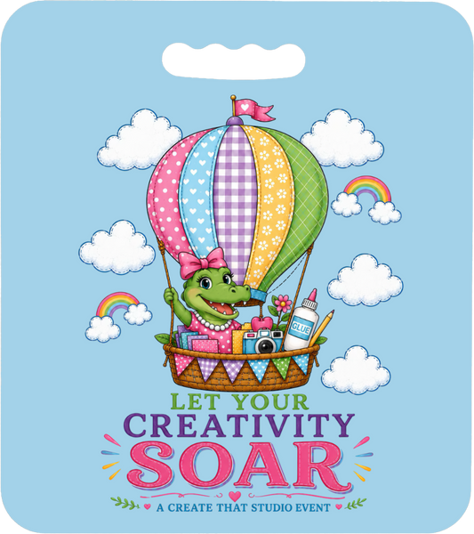 Let Your Creativity Soar seat cushion mockup