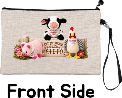 Old McDonald Had A Farm Tool Bag front-side design
