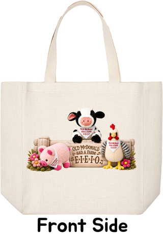 Old McDonald Had A Farm Tote Bag