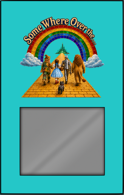 SOTR26 Picture Frame - Portrait - Bright Turquoise